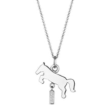 Load image into Gallery viewer, Jumping Horse with Diamond Vertical