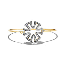 Load image into Gallery viewer, DIAMOND GOTH STAR BANGLE
