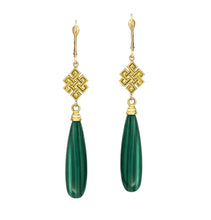 Load image into Gallery viewer, Endless Knot Drop Earrings