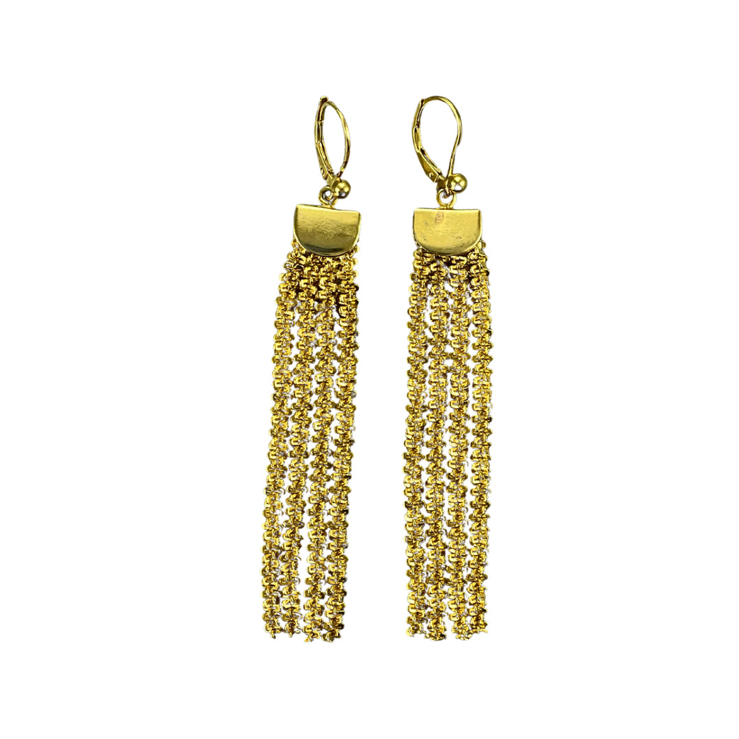 18K Gold Vermeil “Dazzle” Earring