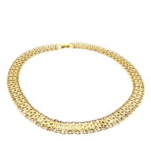 Load image into Gallery viewer, Exquisite Gold Interlocking Chain Necklace