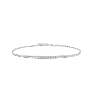 14k Diamond Fine Line Bracelet