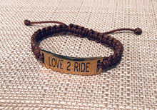 Load image into Gallery viewer, LOVE 2 RIDE BRACELET